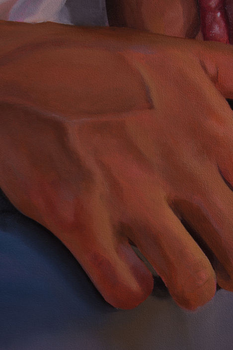 Veins close-up