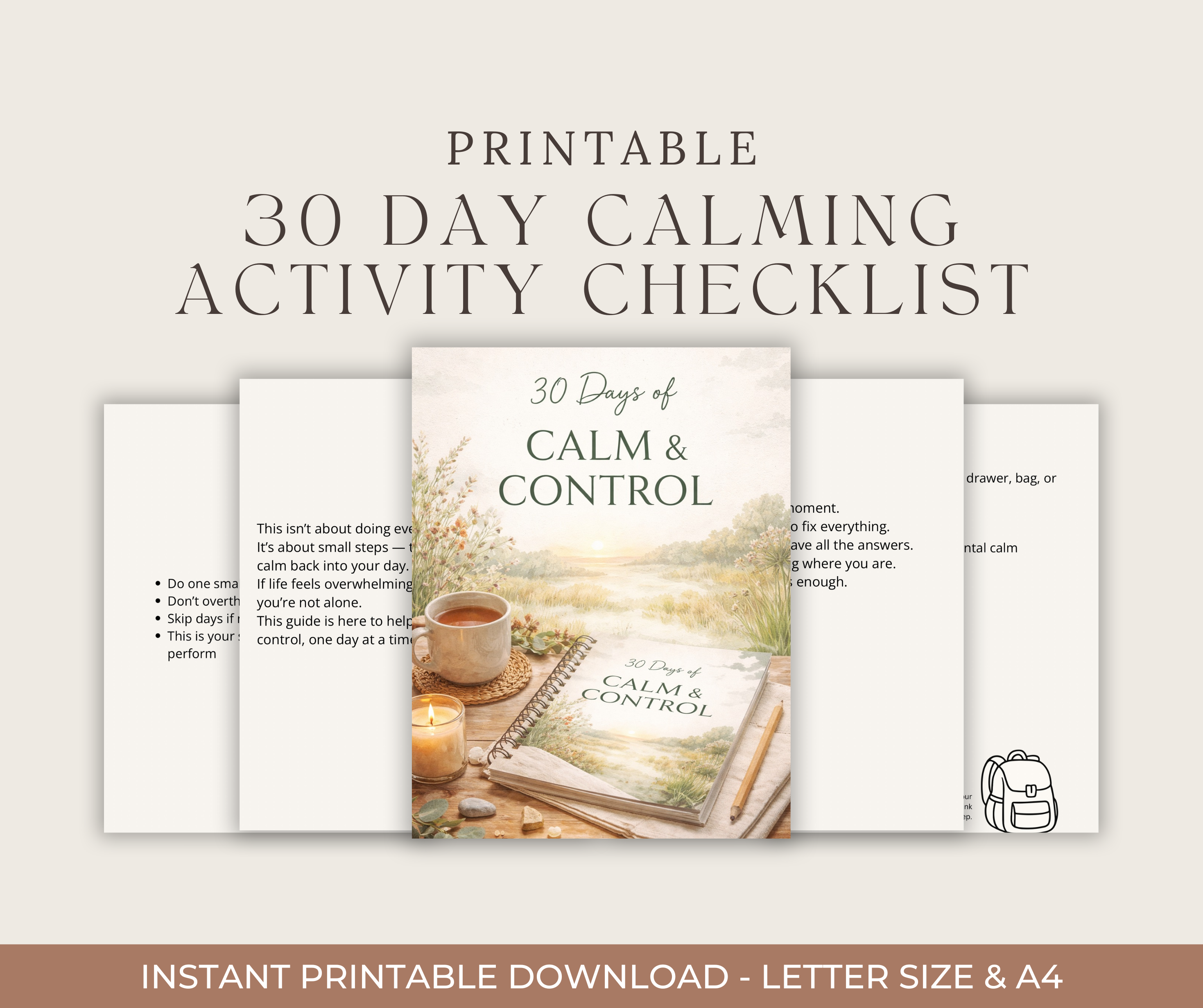 30 Days of Calm & Control