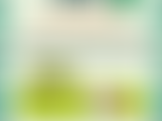 Colourful drawing of person playing a guitar sat on grass next to a market stall of various plants