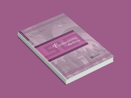 Capa do livro Fundamentos da Ética, de Antonio Djalma Braga Junior e Ivan Luiz Monteiro, com fundo roxo e título destacado em branco.