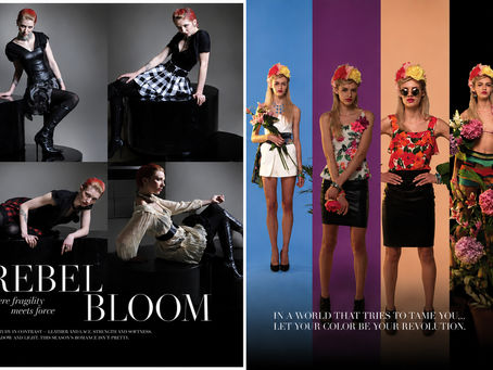 Rebel Bloom: Styling Through Contrast