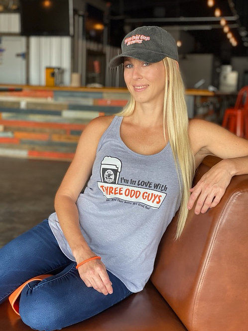 In Love With 3OG Women's Racer Back Tank