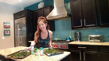 Kale Chips With The Queen of Joy
