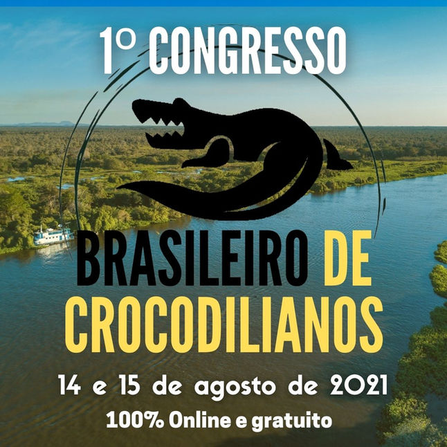 Convite: 1º Congresso Brasileiro de Crocodilianos