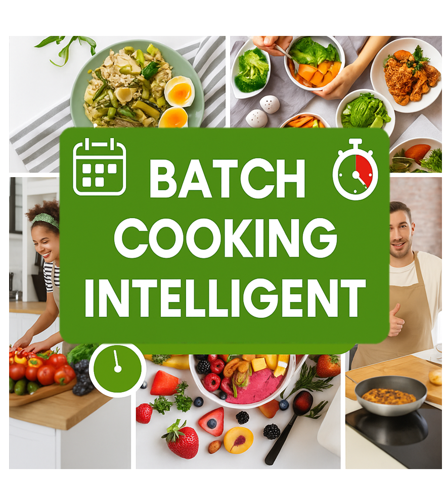 Batch cooking intelligent