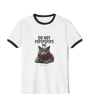 A Soft, Vintage-style 100% Cotton Do Not PSPSPSP Me Ringer Tee
