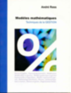 Modèles mathématiques, techniques de la gestion
