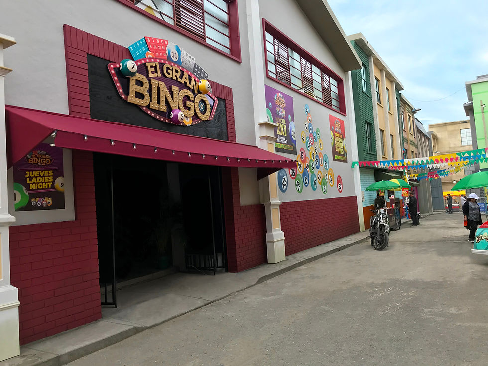 Set Fachada El Gran Bingo