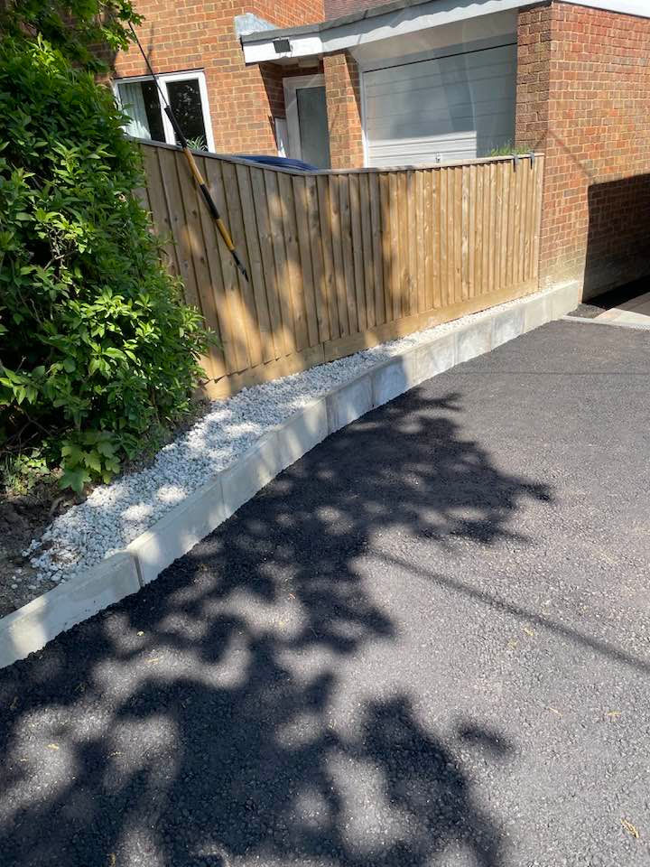 Edging of Driveway
