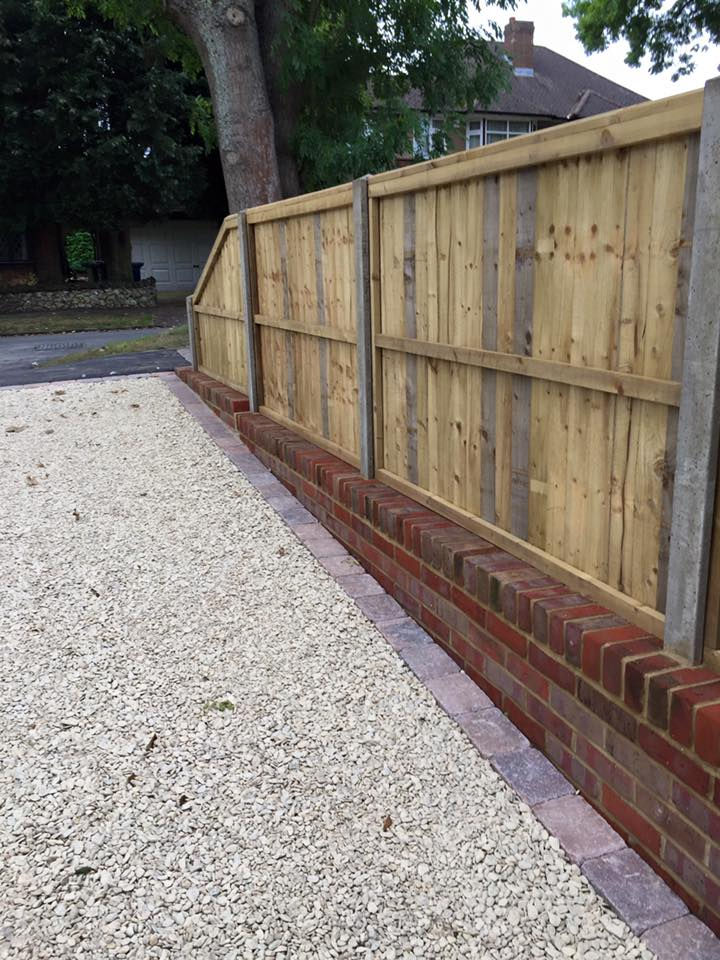 Cream Shingle Driveway