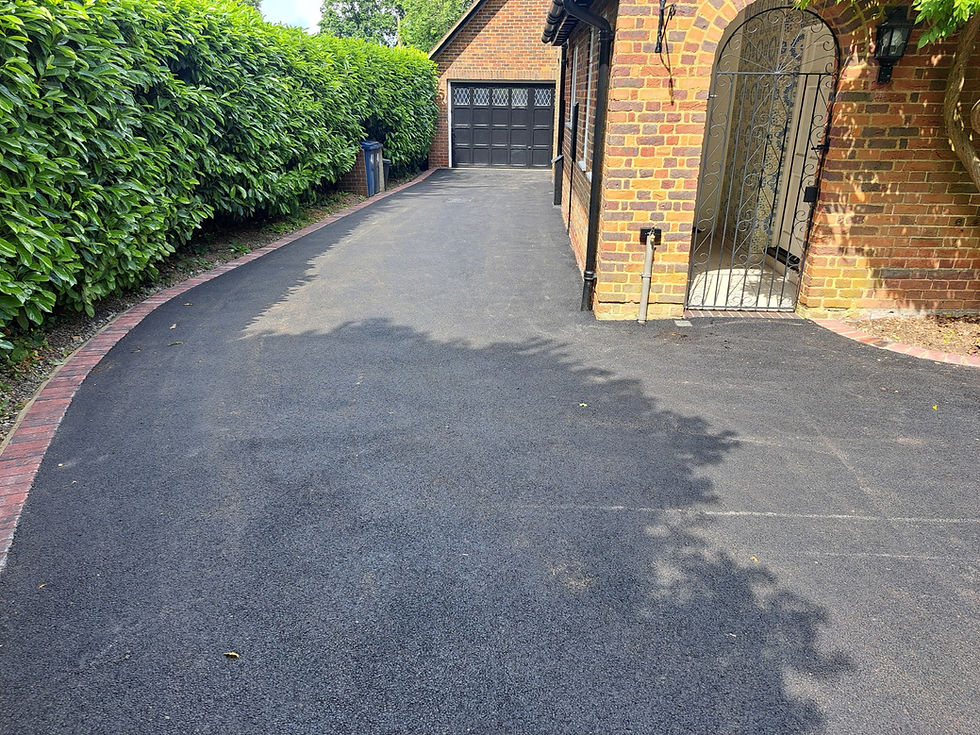 Finished Tarmac Driveway