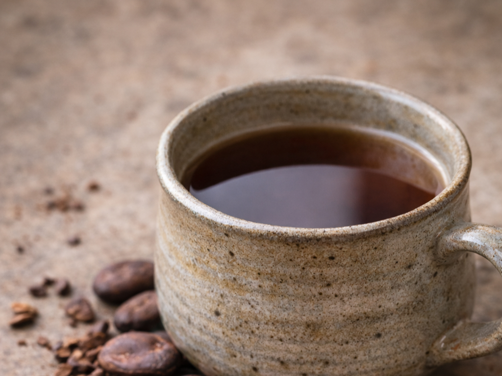 Infusión de cacao con las cascaras de cacao