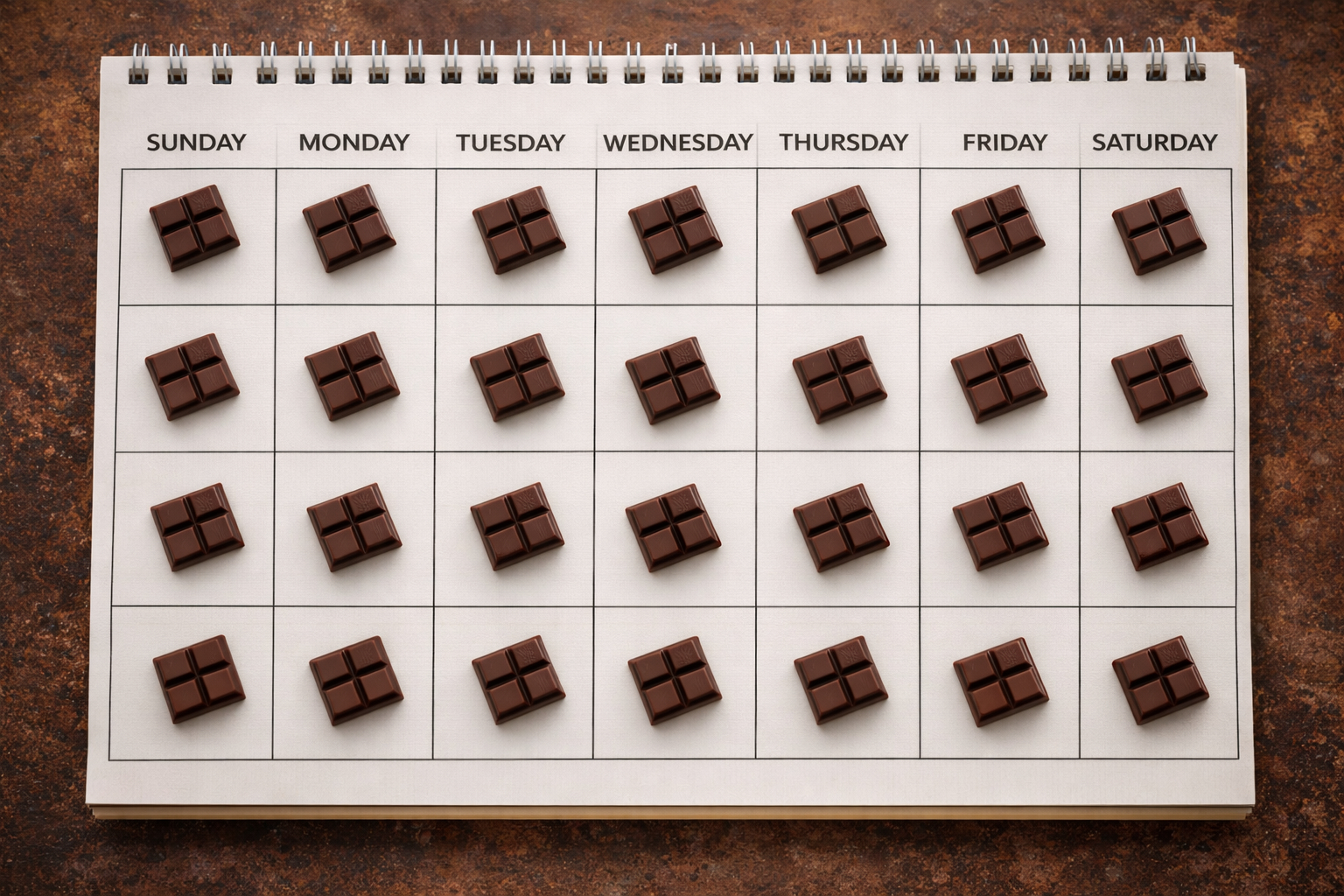 Calendario de chocolate