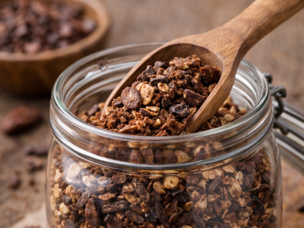 Granola de cacao