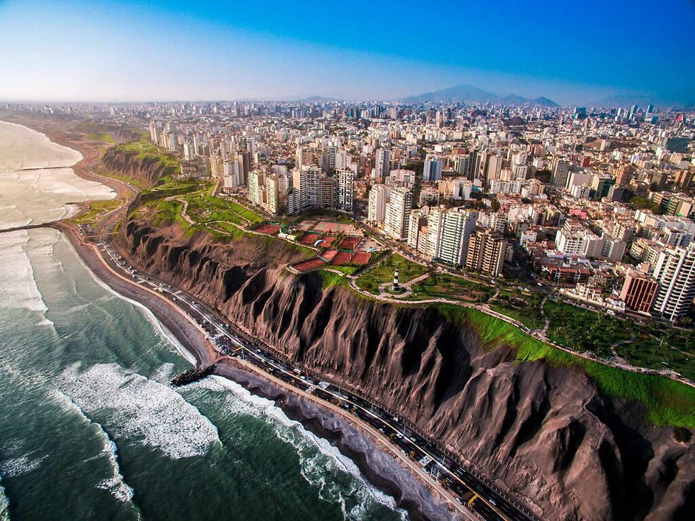 Vista de Miraflores, Lima. Imagen extraída de CaminoSalkantay