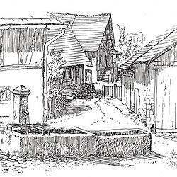 Der alte Brunnen in Wimmersbach (o. J.)