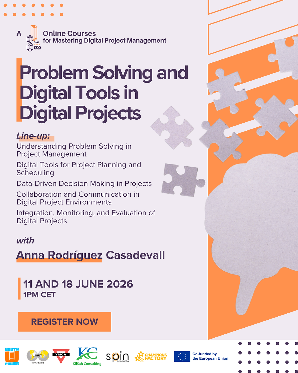 DIGISKILL MILESTONES: Problem Solving and Digital Tools in Digital Projects Concluded!