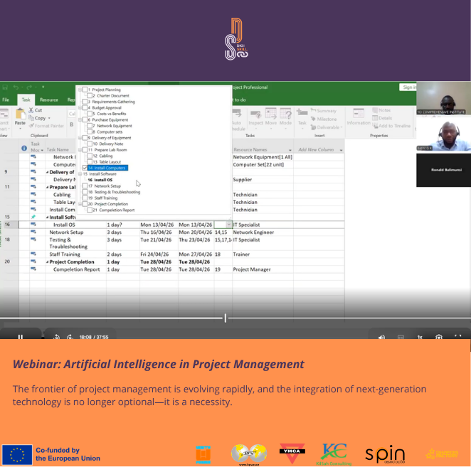 DIGISKILL WEBINAR SERIES: YMCA COMPREENSIVE INSTITUTE UGANDA #1