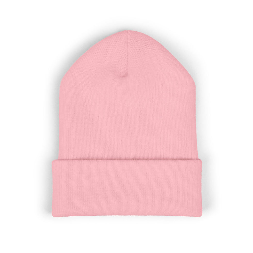 Thumbnail: Dark Logo Classic Cuffed Beanie (Embroidery)