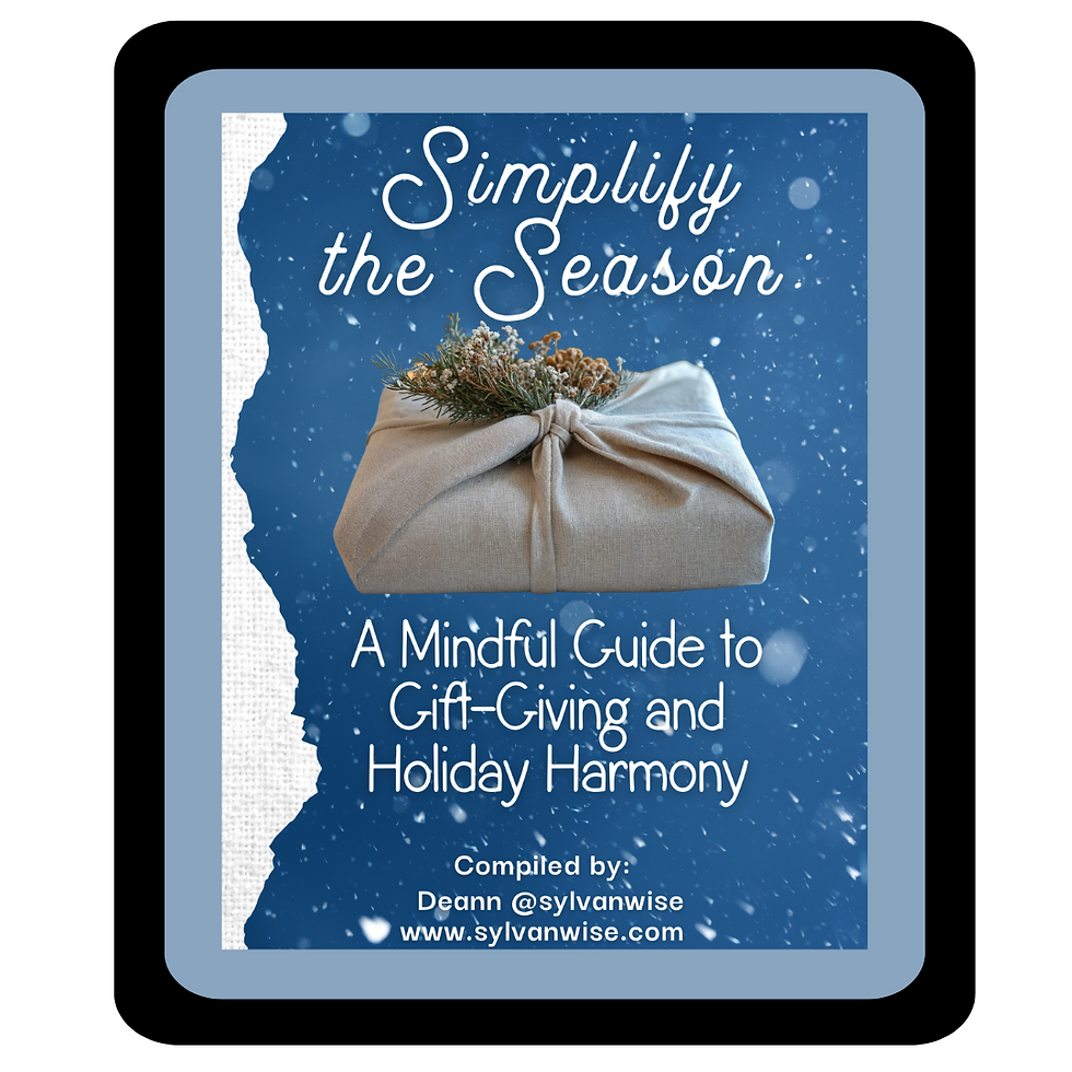 FREE: Simplify the Season: Mindful Guide to Gift-Giving & Holiday Harmony