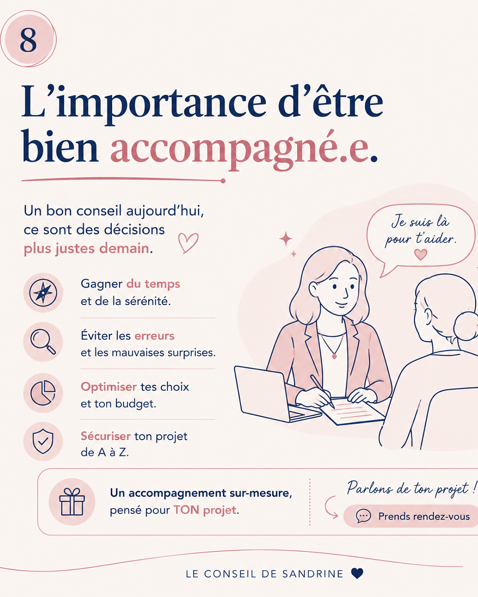 Prendre du recul avant une décision financière importante