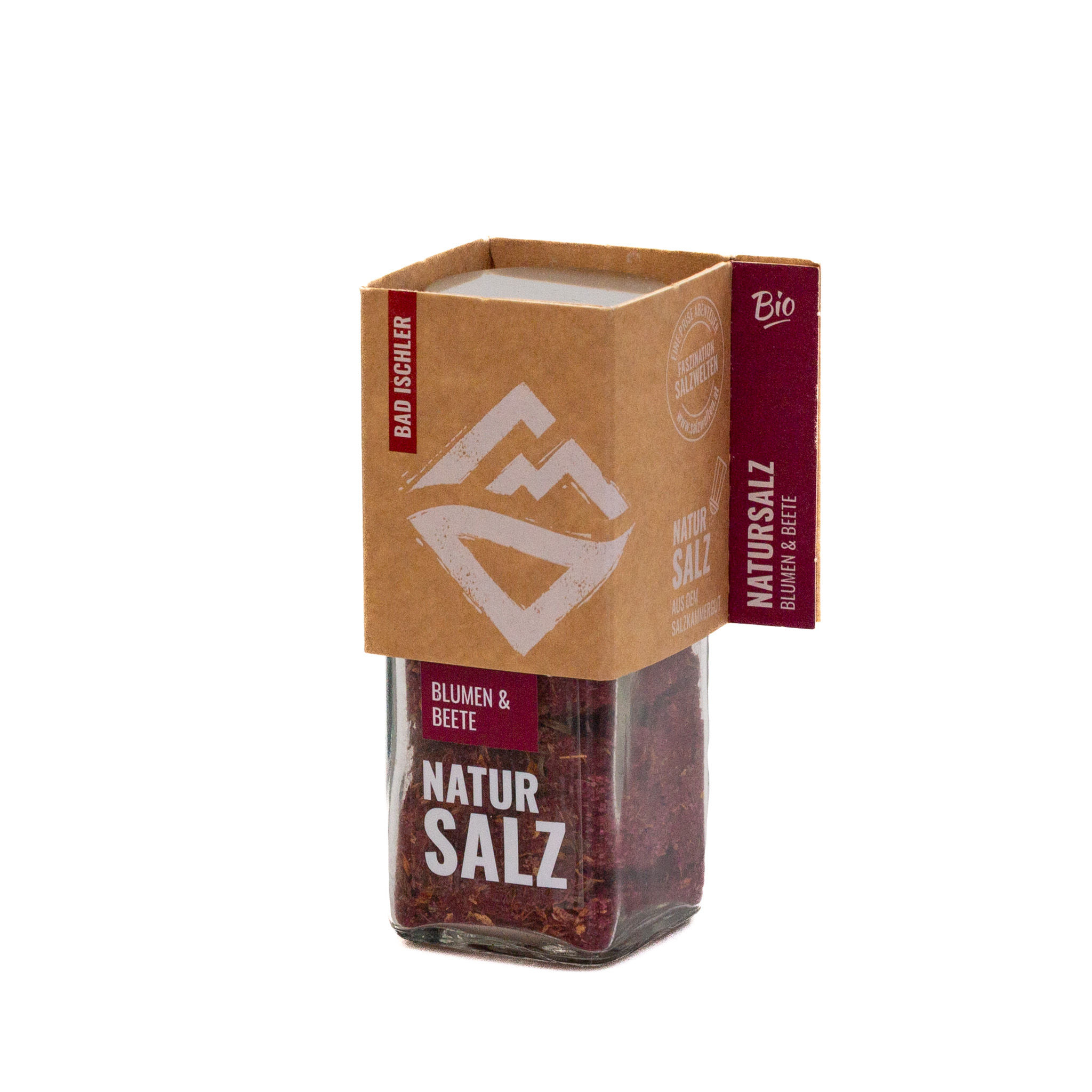 Сіль з буряком і квітами Bad Ischler Natursalz Blumen & Beete, 75 г