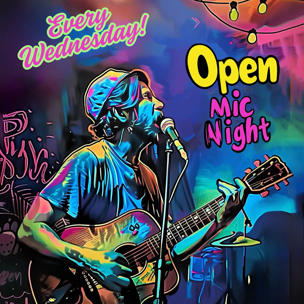 OPEN MIC WEDNESDAYS
