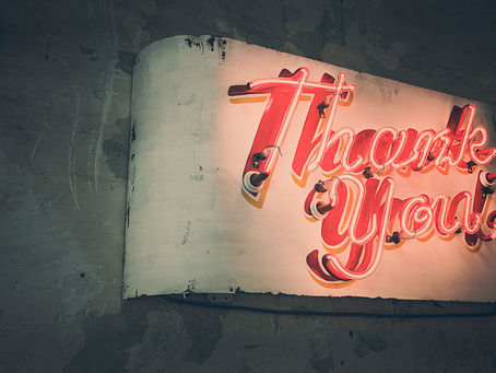 The Power of "Thank You"