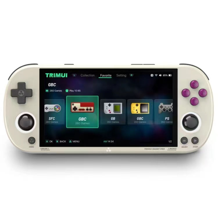 Thumbnail: RYJ Trimui Smart Pro Pocket Handheld Game Player 4.96 Inch IPS 1280x720 Screen 5