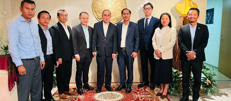 Meeting - SBI Ly Hour Bank representatives