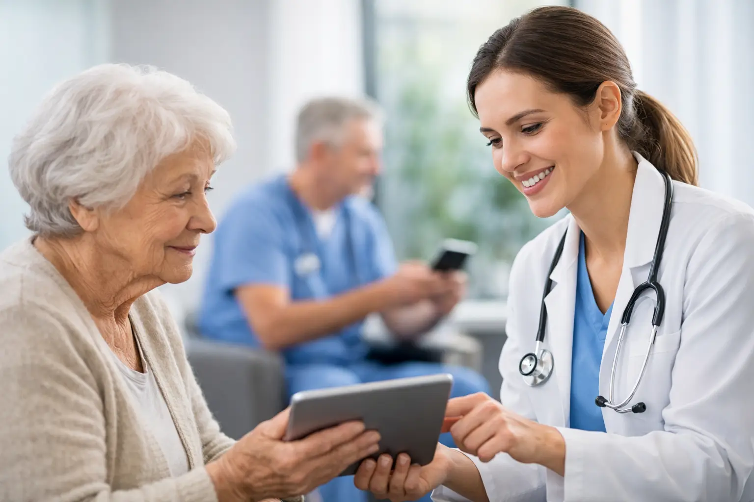 How to Support Low Tech Patients at Scale