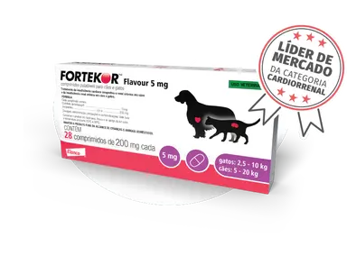 Fortekor Flavour 5 mg Elanco 28 comprimidos