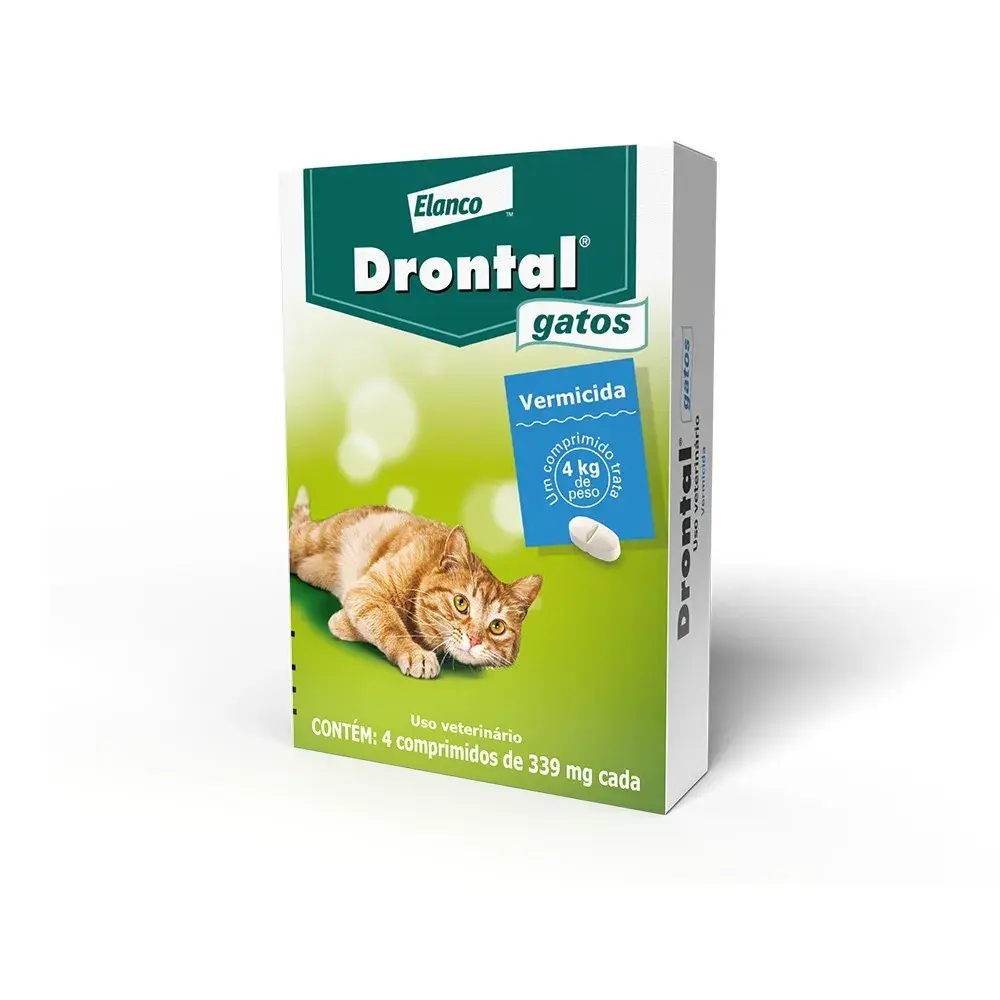 Drontal Gatos até 4kg