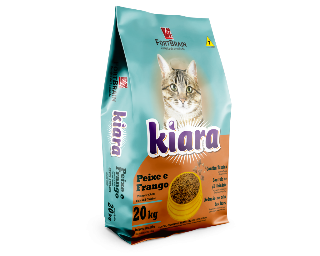 Kiara Sabor Peixe e Frango 7 Kg e 20 Kg