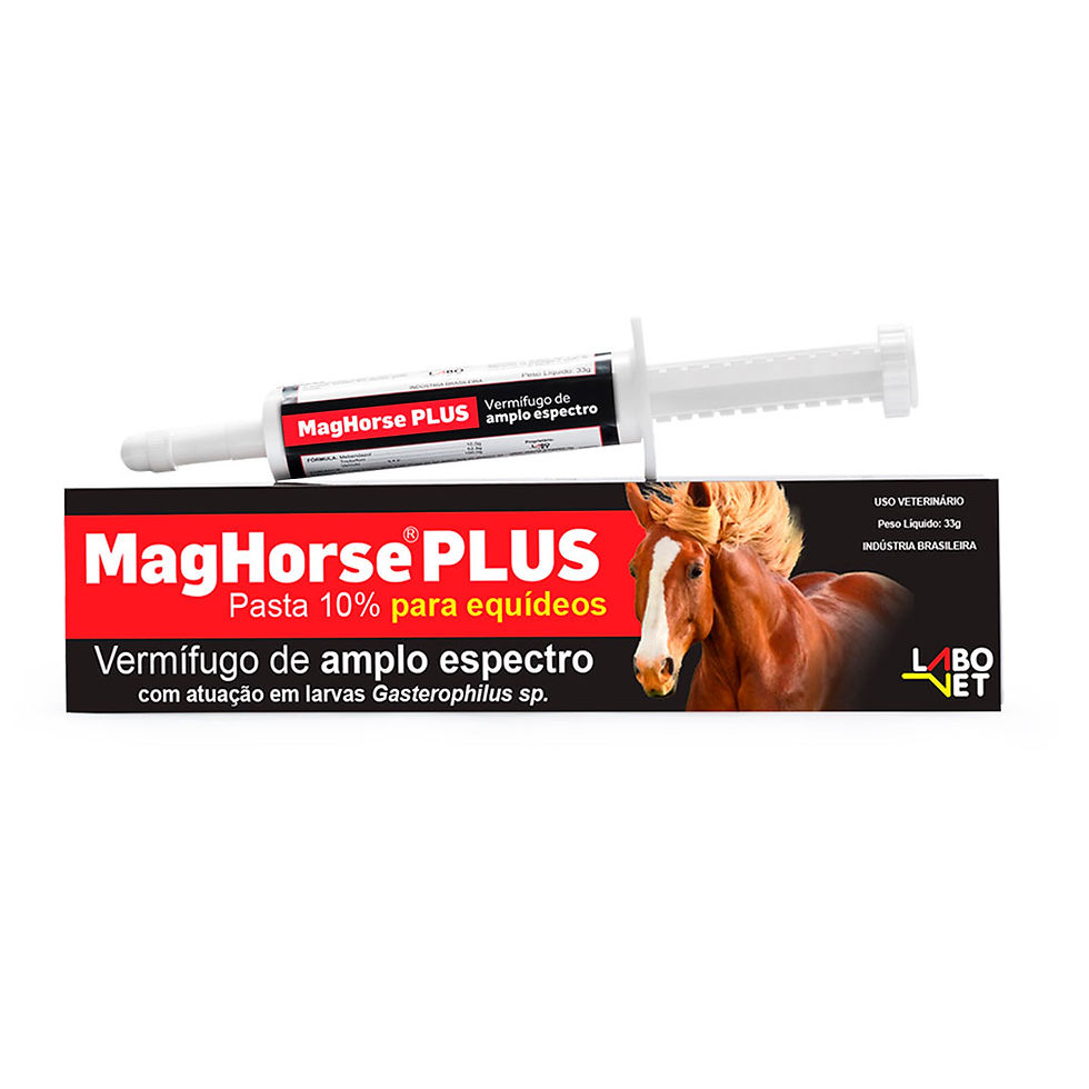 MagHorse Plus 10% (MEBENDAZOL+TRICLORFON)