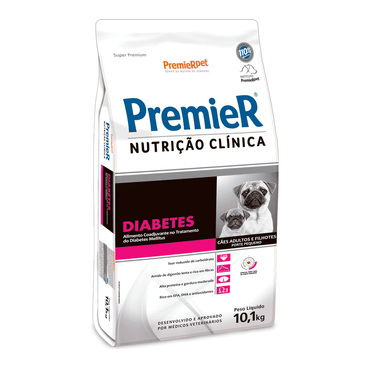 Premier Nutrição Clínica Diabetes Raças Pequenas 2 kg e 10.1 kg