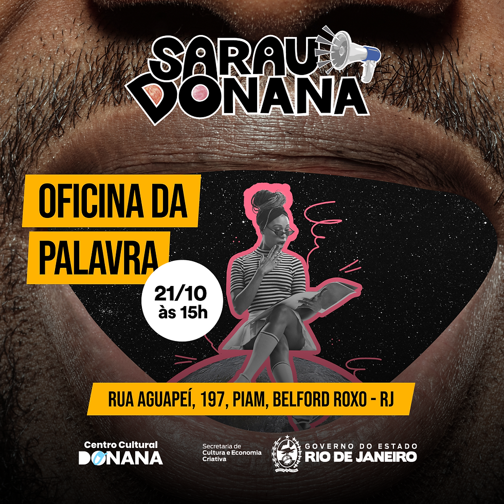 SARAU DONANA APRESENTA: OFICINA DA PALAVRA