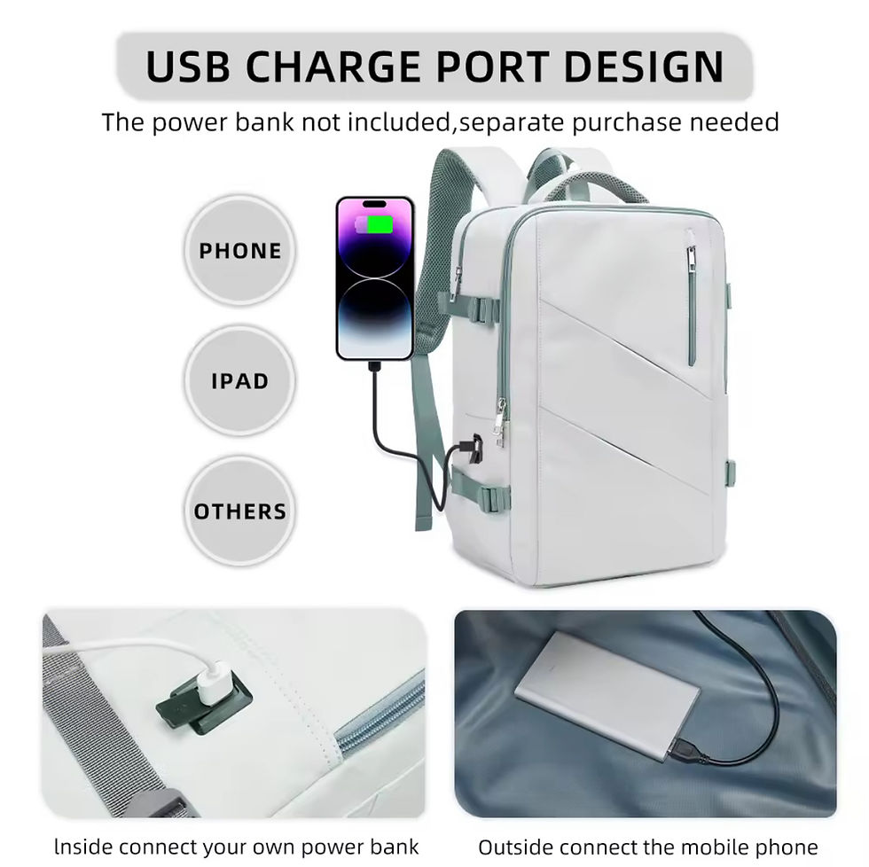 Thumbnail: Travel bag Backpack 