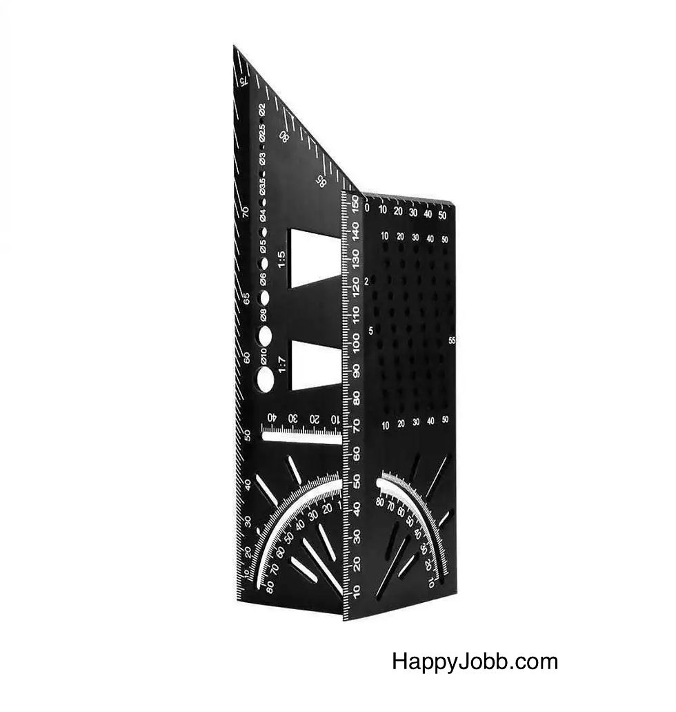 Multifunctional Locate Carpenter Angle Ruler Three Dimensional Oblique Cutting M