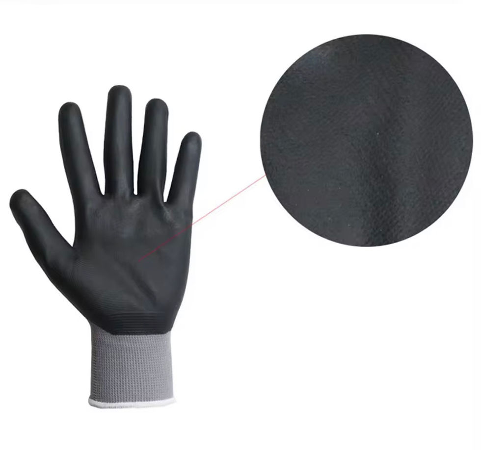 Miniatyrbild: MaxiTough 13G Nitrile Foam Work Gloves – Oil Resistant Safety Gloves for Constru