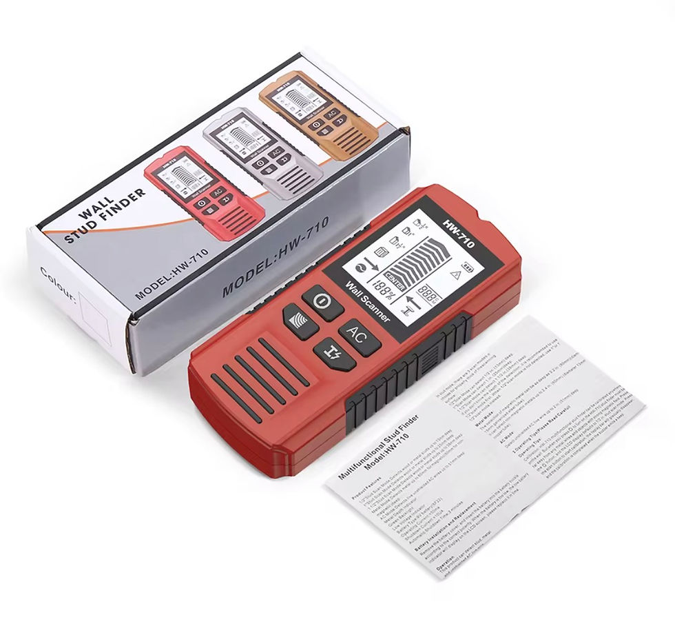 Miniatyrbild: Väggscanner HW-710 – Hitta reglar,  metall och elledningar enkelt