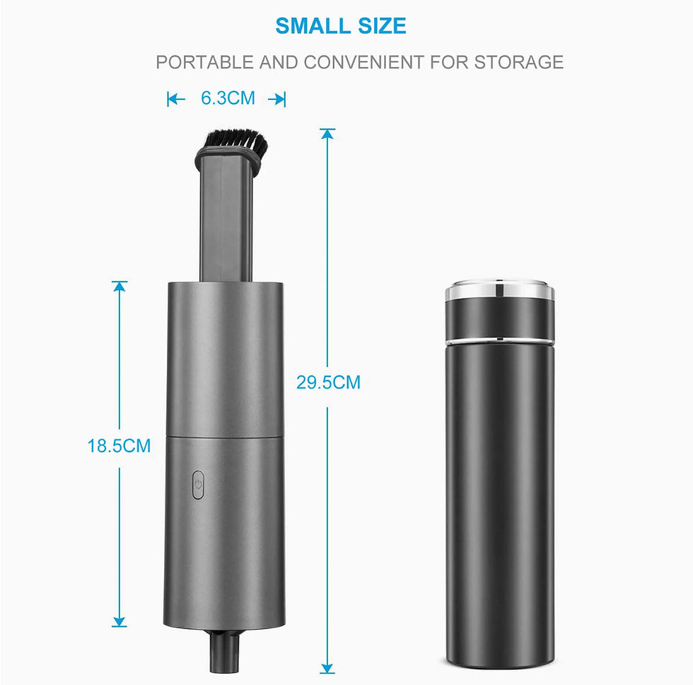 Miniatyrbilde: Mini portable vacuum 