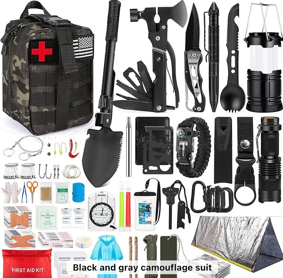 Pikkukuva: Survival First Aid Kit,  Survival Tools