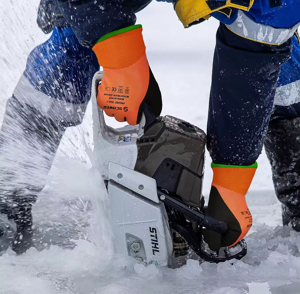 Thumbnail: Winter Waterproof Safety Gloves