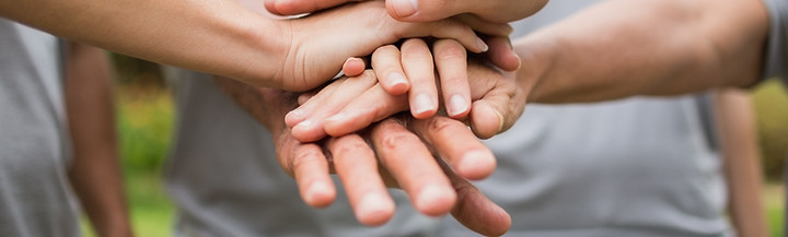 Stack of hands