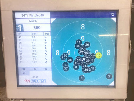 🎯 Nouveau record personnel pour Léo à l'entraînement !