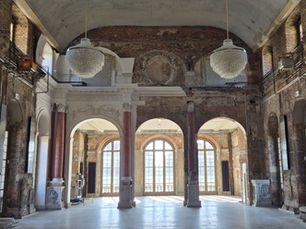 Konzept zur Sanierung des Festsaals in Teilschritten