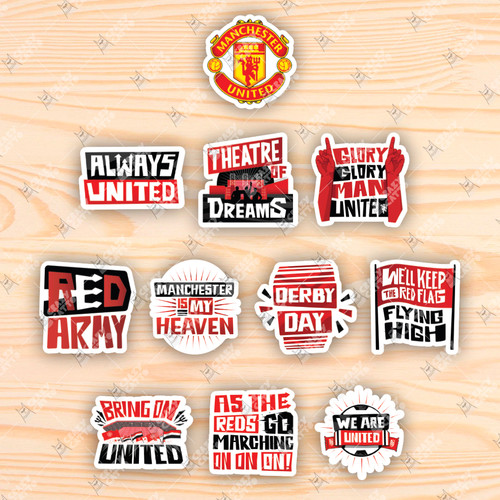 Manchester United Sticker Pack 1 Crazy Catto