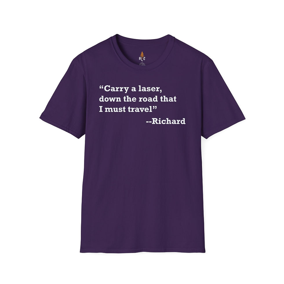 Mockup of Misheard Lyrics Tee | Kyrie in Purple