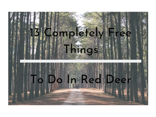13 FREE Things to do in Red Deer